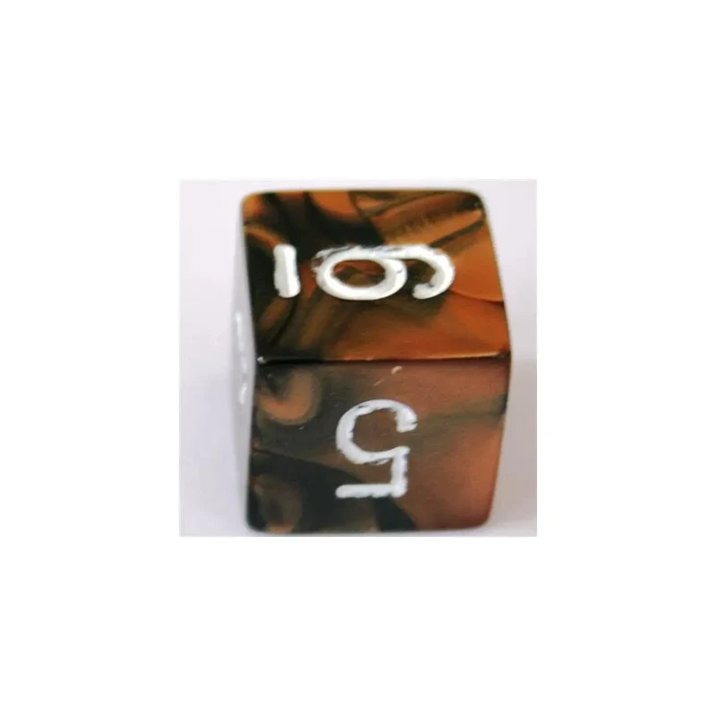Chessex Gemini Black-Copper W6