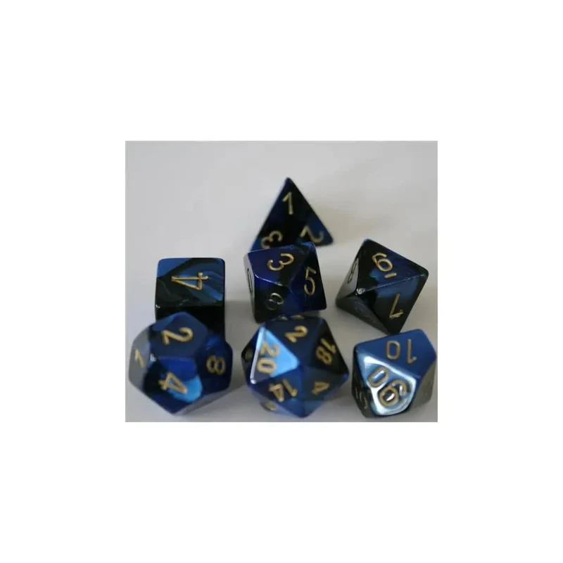 Chessex Gemini Black-Blue Set
