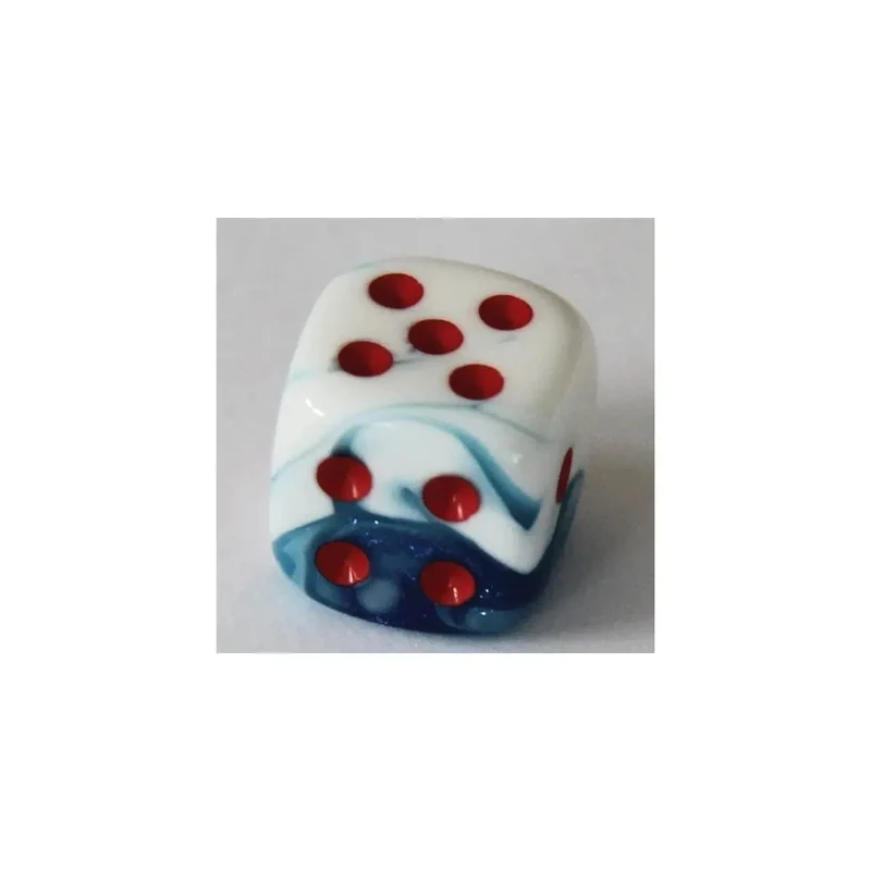 Chessex Gemini Astral Blue-White W6 12mm