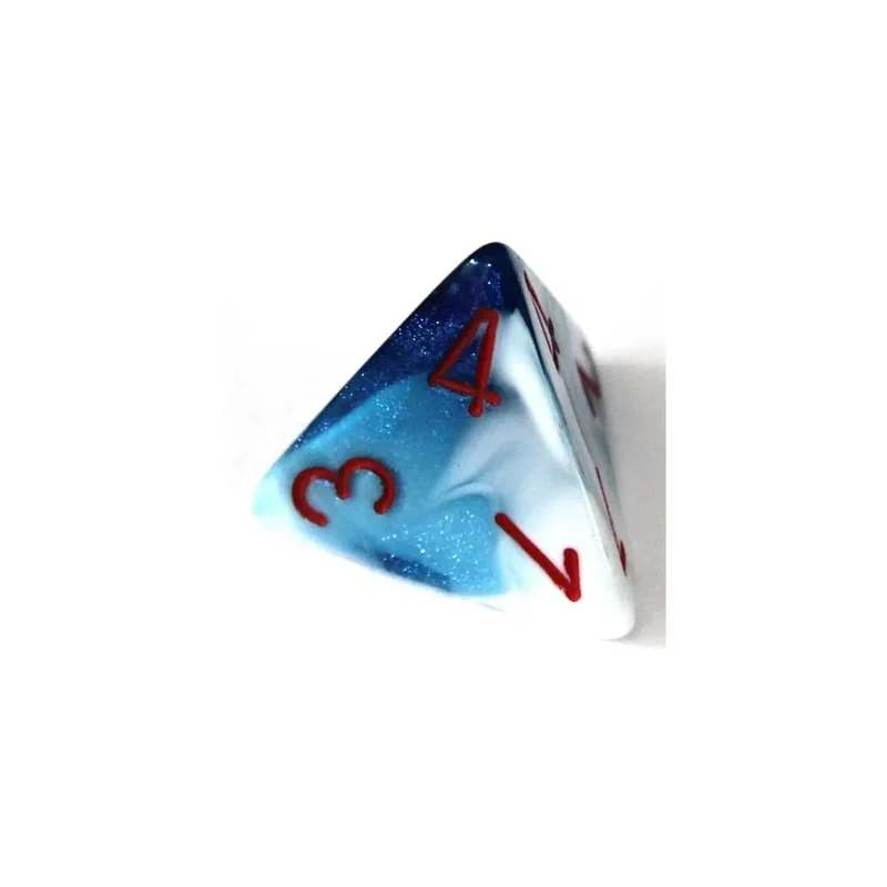 Chessex Gemini Astral Blue-White W4