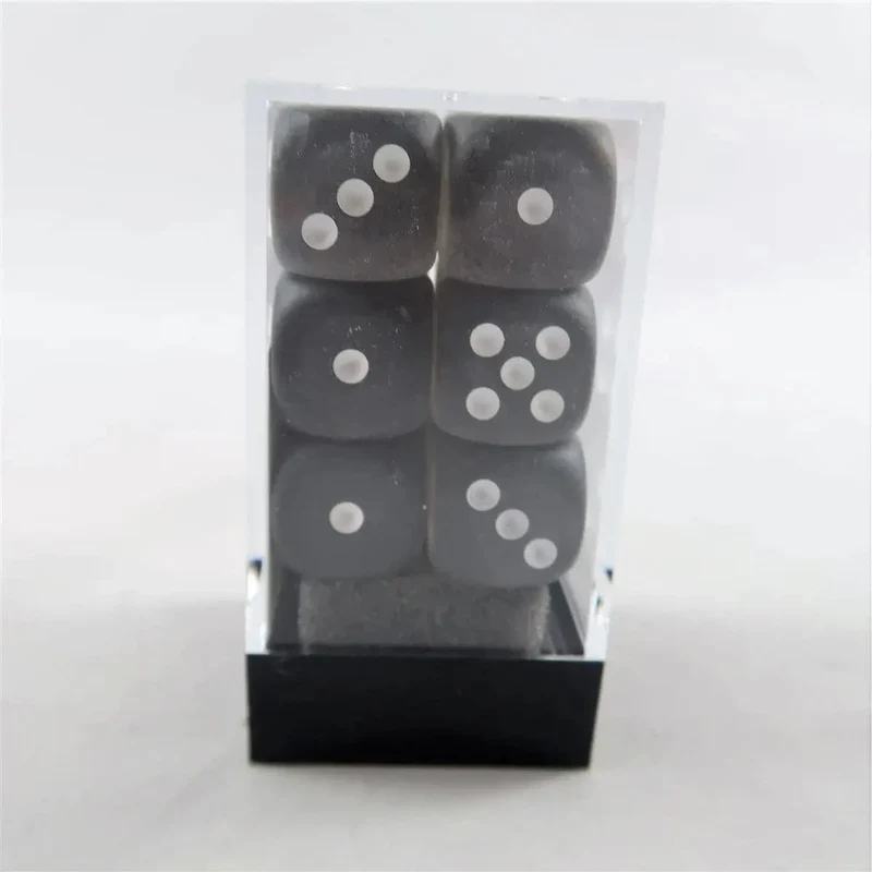 Chessex Frosted Smoke W6 16mm Set