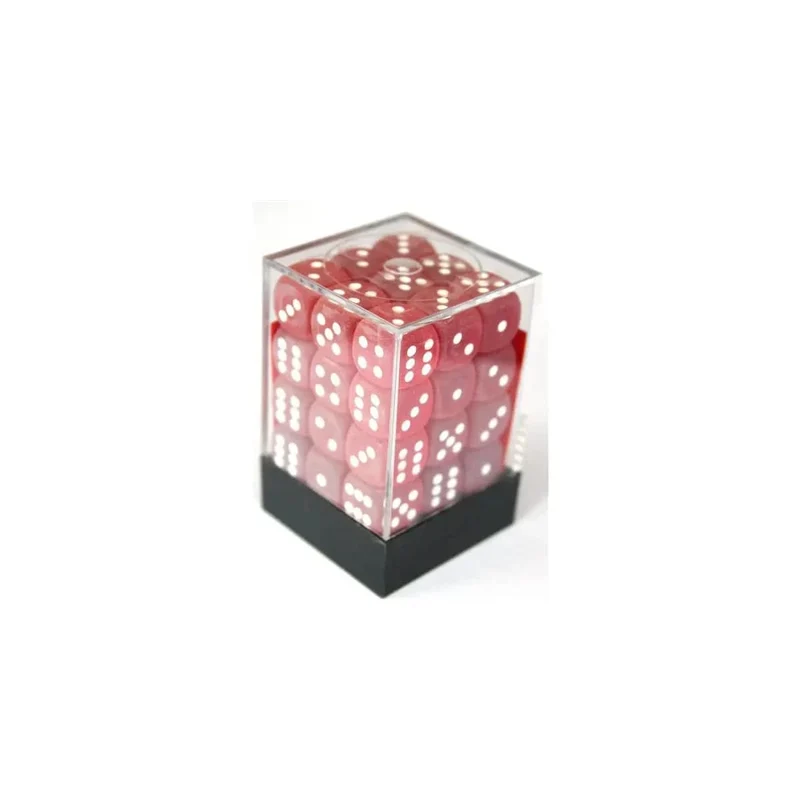 Chessex Frosted Red W6 12mm Set