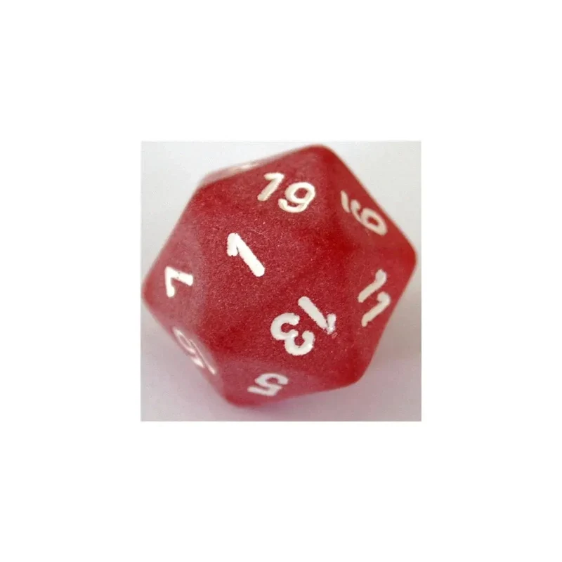 Chessex Frosted Red W20