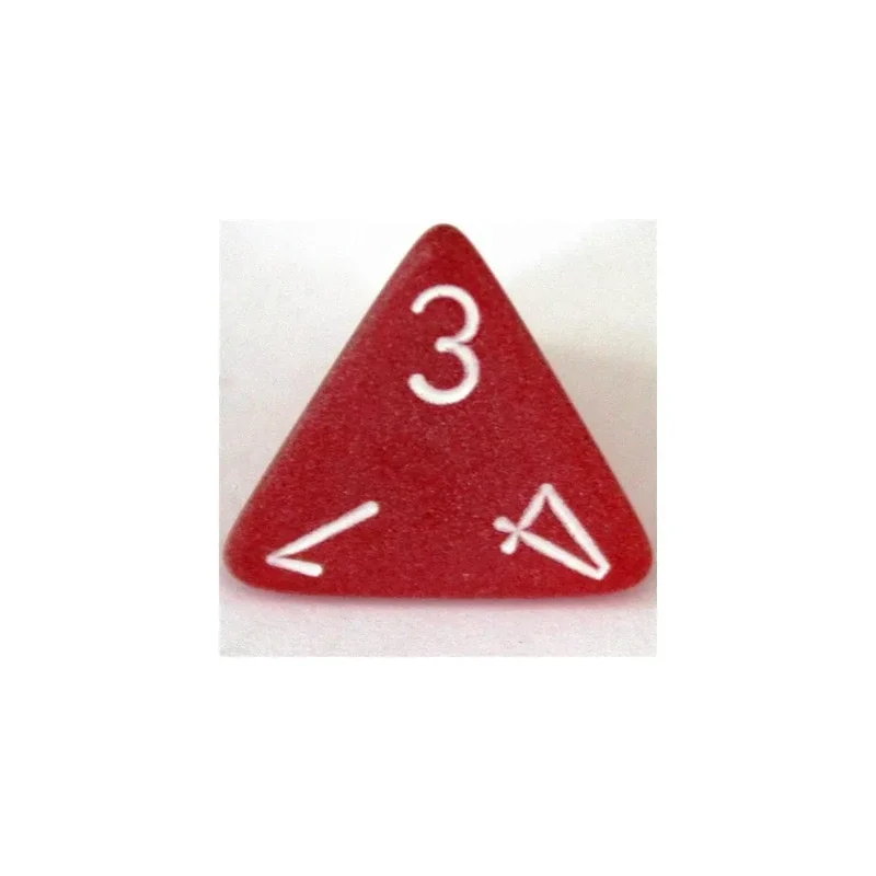 Chessex Frosted Red W4