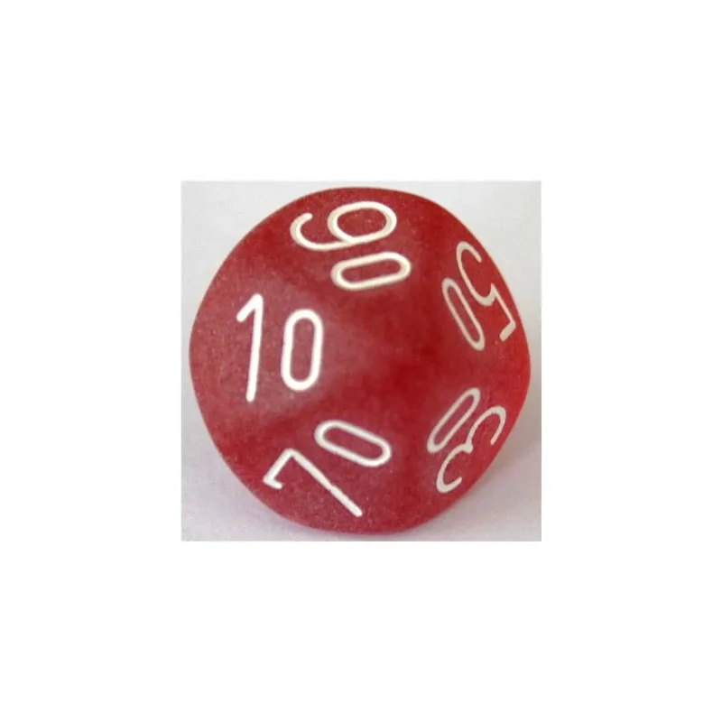 Chessex Frosted Red W10-0