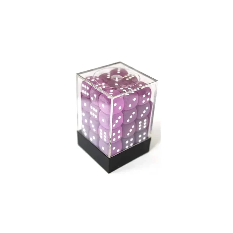 Chessex Frosted Purple W6 12mm Set