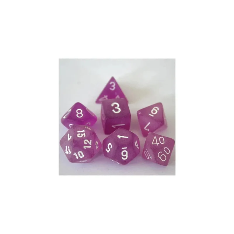 Chessex Frosted Purple Set
