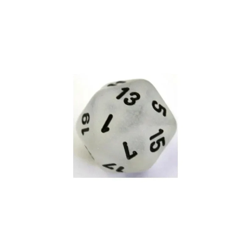 Chessex Frosted Clear W20
