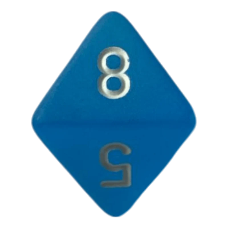 Chessex Frosted Caribbean Blue W8