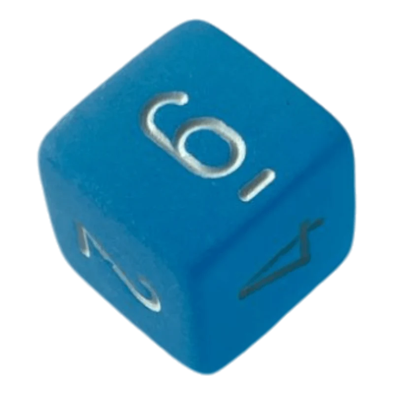 Chessex Frosted Caribbean Blue W6