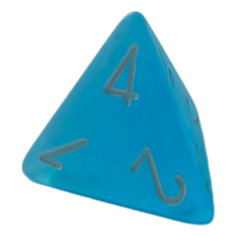 Chessex Frosted Caribbean Blue W4