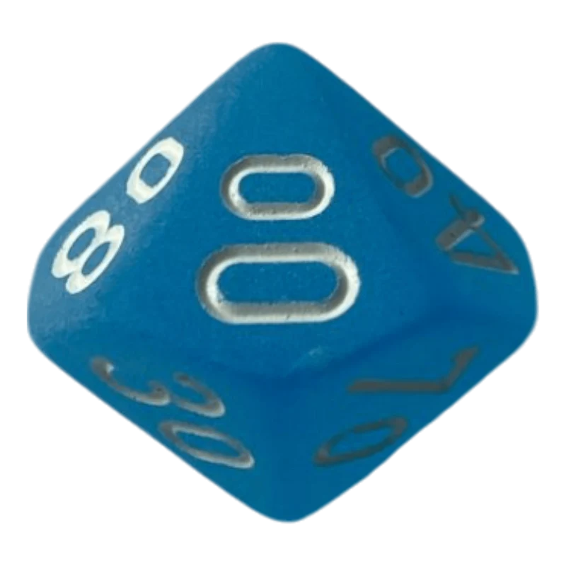 Chessex Frosted Caribbean Blue W10-0