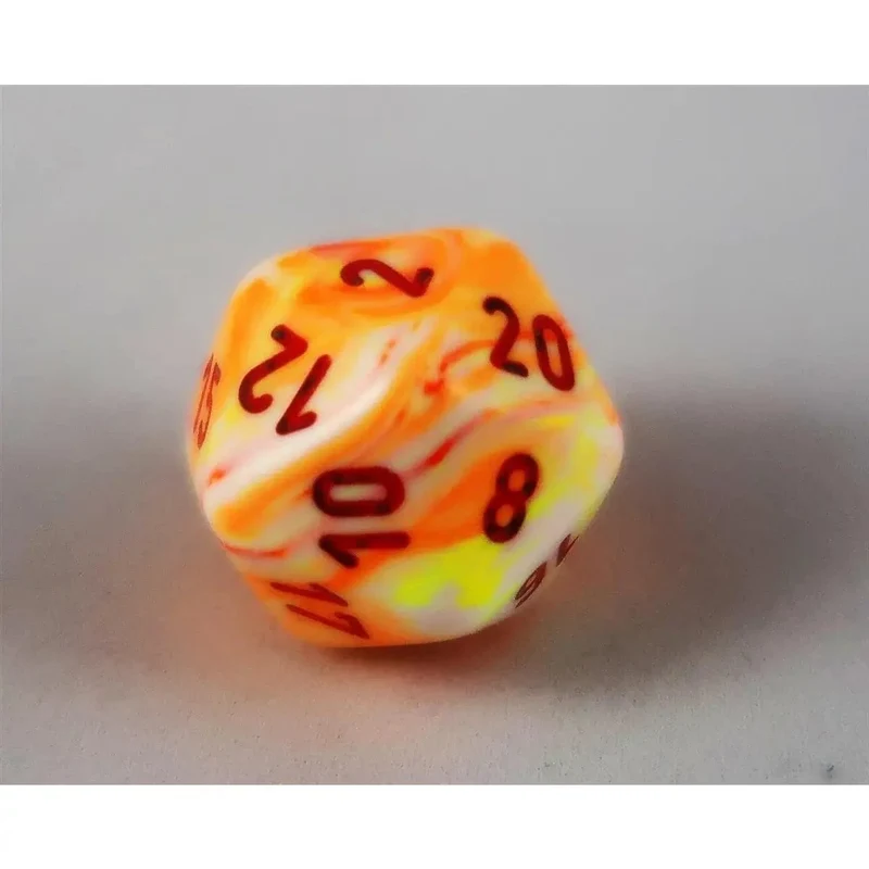 Chessex Festive Sunburst W20