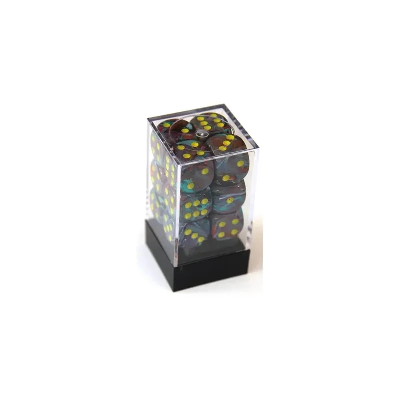 Chessex Festive Mosaic W6 16mm Set