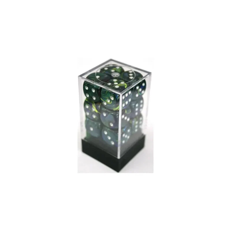 Chessex Festive Green W6 16mm Set