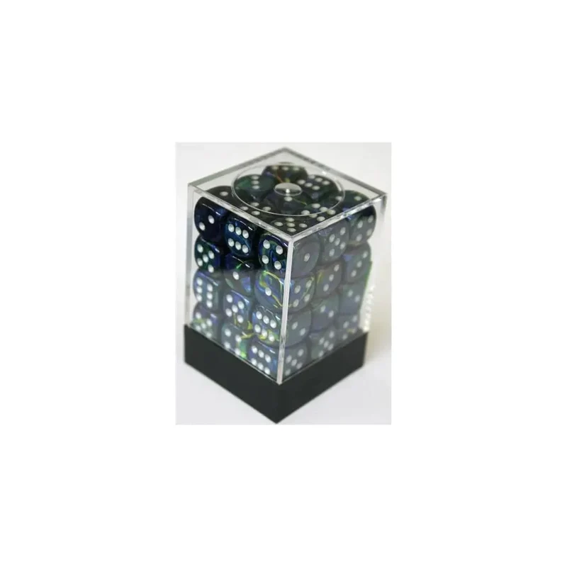 Chessex Festive Green W6 12mm Set