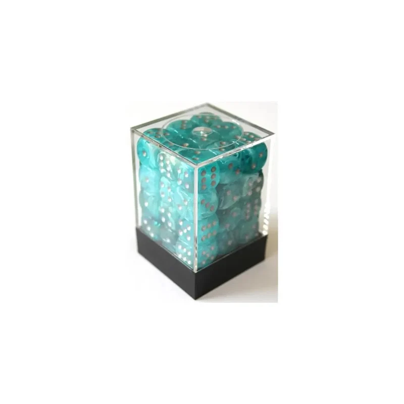 Chessex Cirrus Aqua W6 12mm Set
