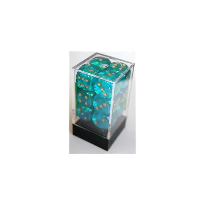 Chessex Borealis Teal W6 16mm Set