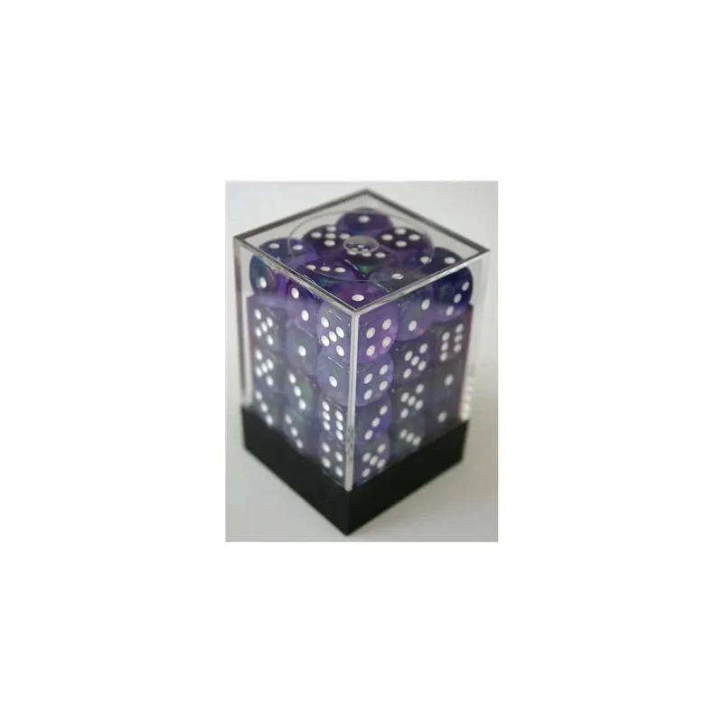 Chessex Borealis Purple W6 12mm Set