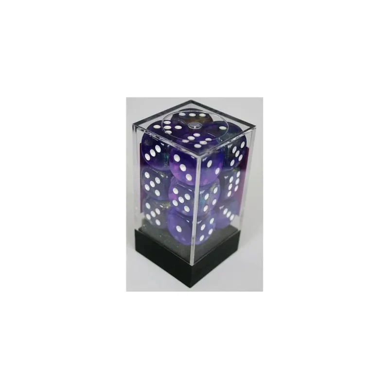 Chessex Borealis Purple W6 16mm Set