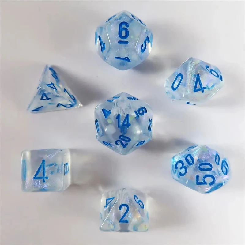 Chessex Borealis Icicle Mini-Würfelset