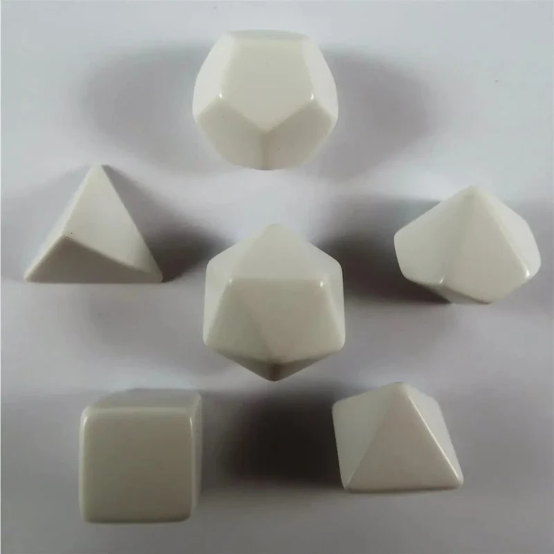 Chessex Blanko Würfelset weiß