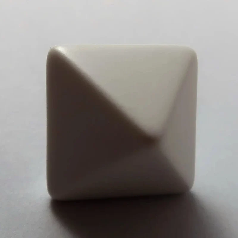 Chessex Blanko Würfel W8 weiß