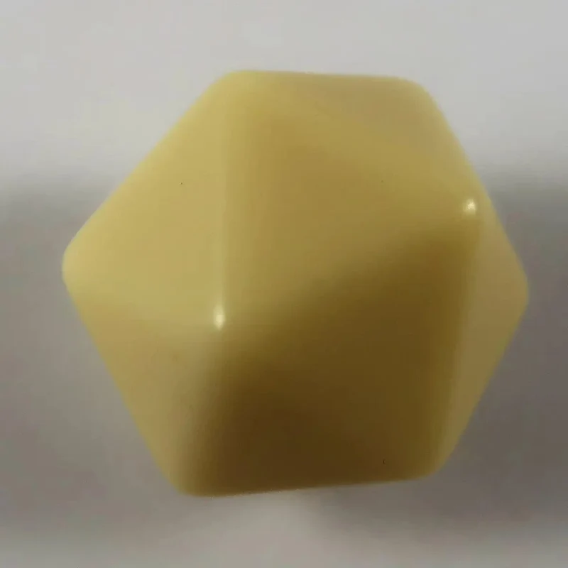 Chessex Blanko Würfel W20 elfenbein