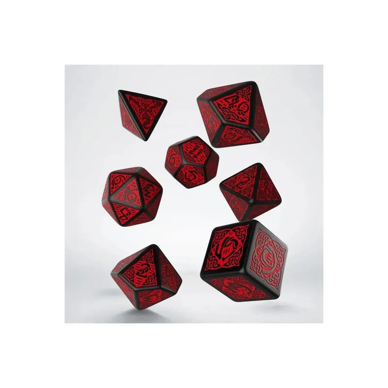 Celtic 3D Black/red Set