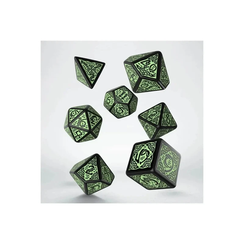 Celtic 3D Black/green Set