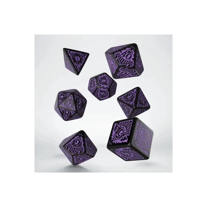 Call of Cthulhu Horror on the Orient Express black/purple Set