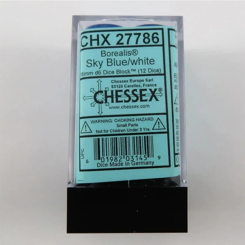 Borealis Sky Blue luminary W6 16mm Set