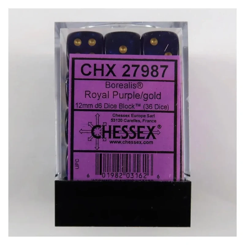 Borealis Royal Purple luminary W6 12mm Set