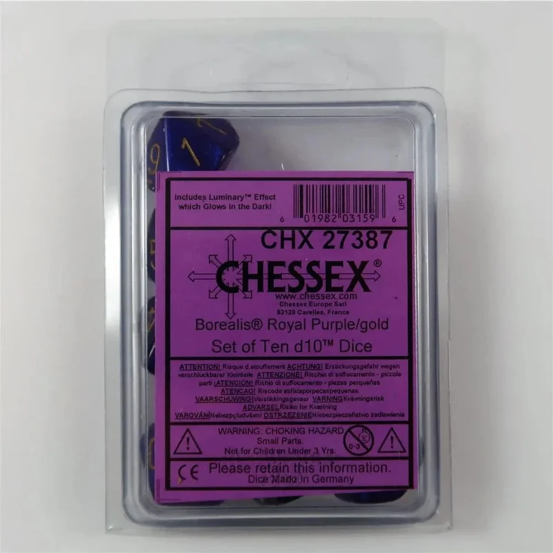 Borealis Royal Purple luminary 10 x W10 Set