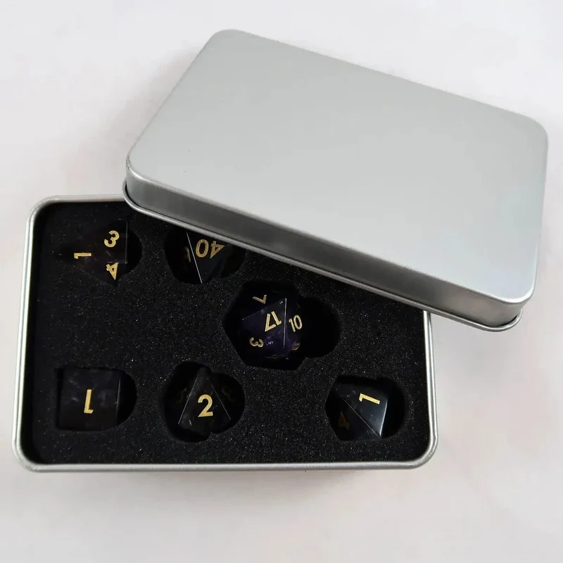 Amethyst Set mit Metallbox