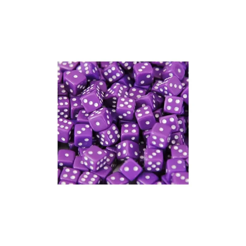 5mm Würfel Opaque Purple 250 Stück