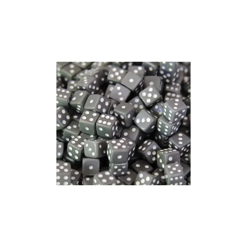 5mm Würfel Opaque Grey 250 Stück