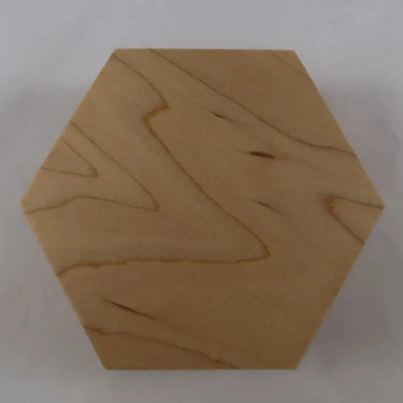 Holzbox Maple sechseckig