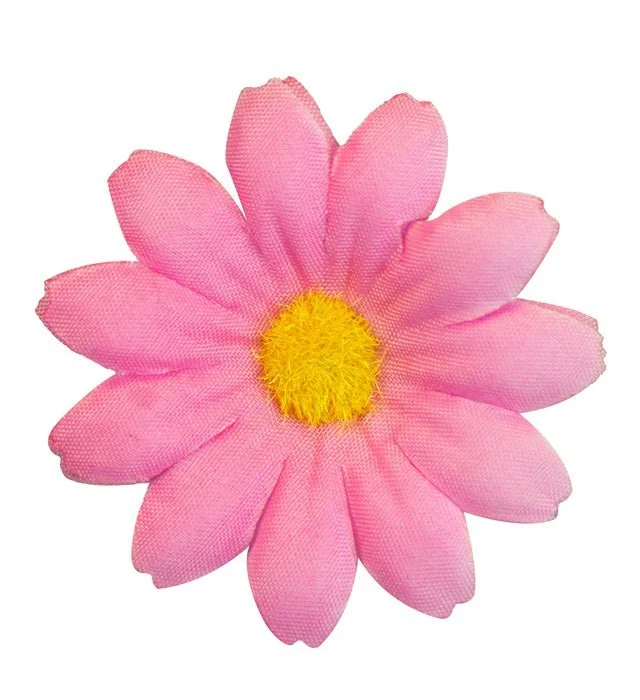 Set mit 20 dekorativen rosa Blumen