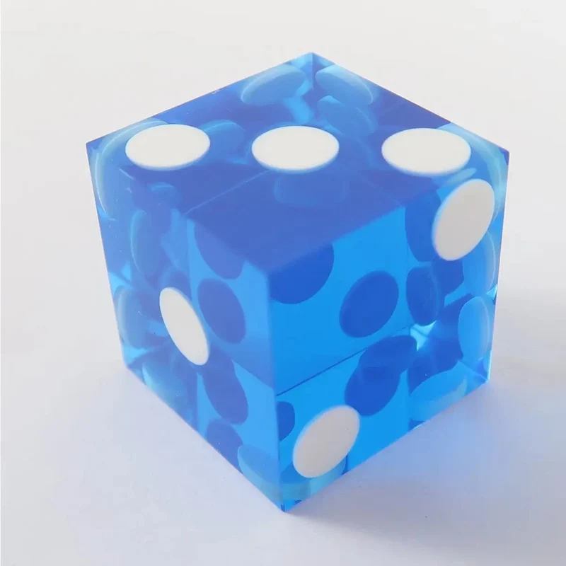 KasinoWürfel blau