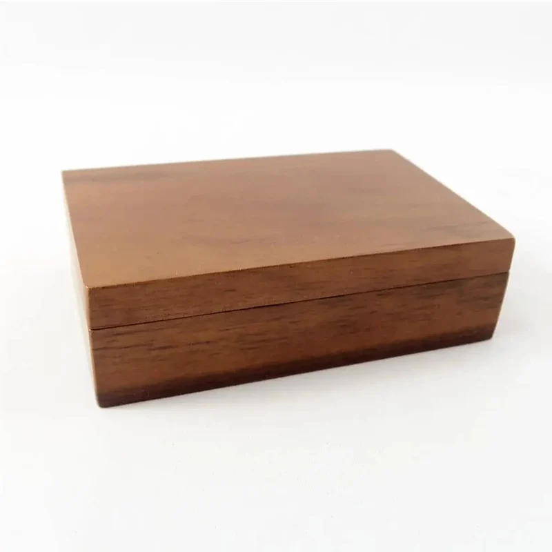 Holzbox black Walnut rechteckig