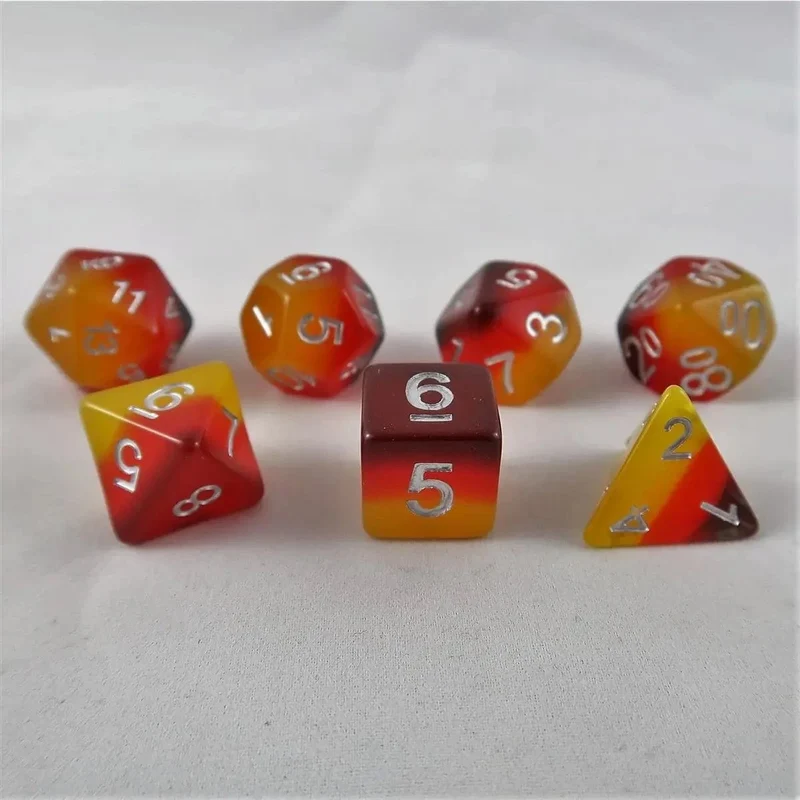 Layer Dice 7er Set - Deutschlandfarben