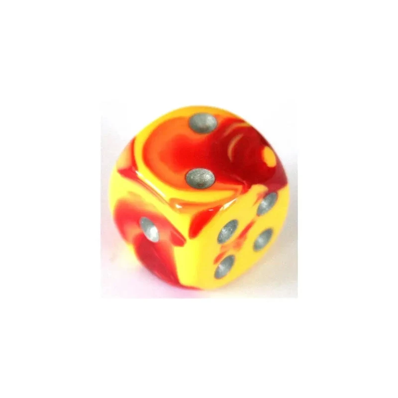 Chessex Gemini Red-Yellow W6 20mm