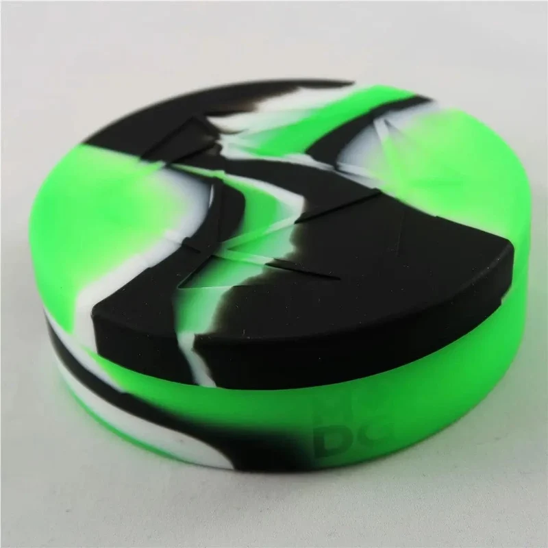Silikon Würfel Box green/black/white