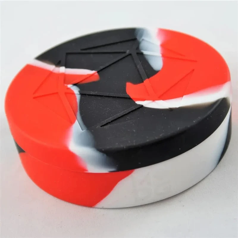 Silikon Würfel Box red/black/white