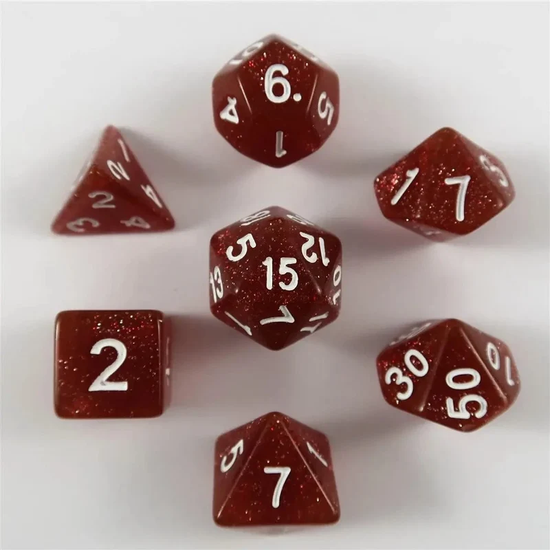 Glitzer rot Set