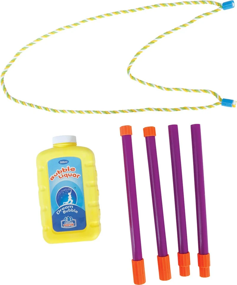 Bunte Bubble Blower Stick 6 Stück