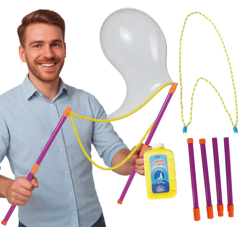 Bunte Bubble Blower Stick 6 Stück