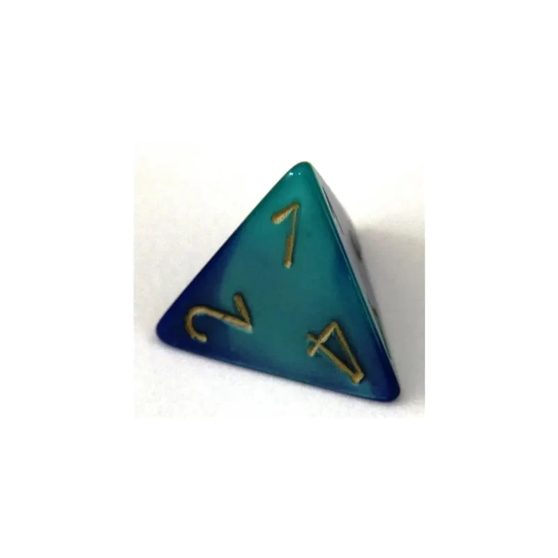 Chessex Gemini Blue-Teal W4
