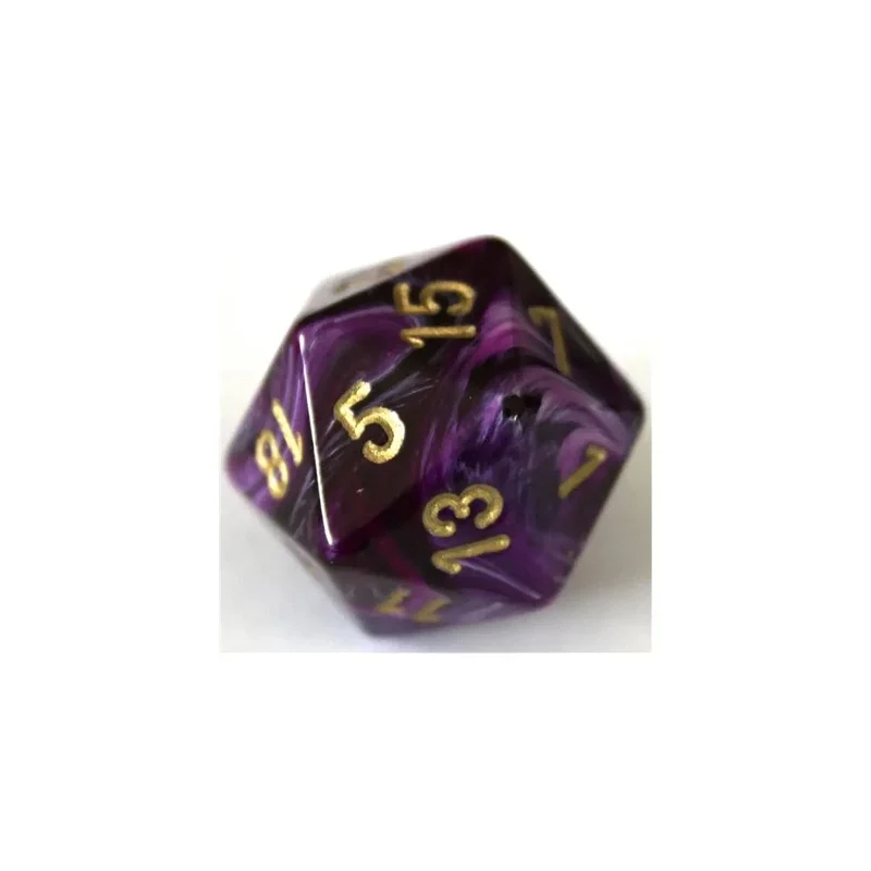 Chessex Vortex Purple/Gold W20